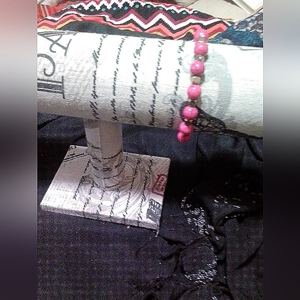 Pink bracelet